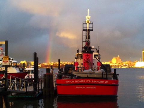 Fireboat Shot